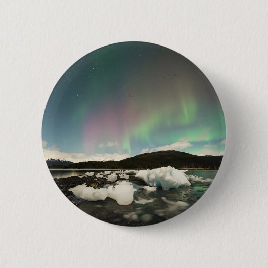 Iceberg Aurora Button (Vorderseite)