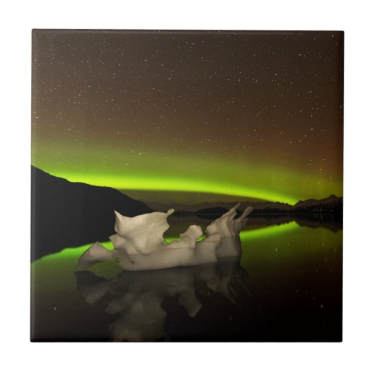 Iceberg Aurora Fliese (Vorderseite)