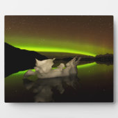 Iceberg Aurora Fotoplatte (Vorderseite)