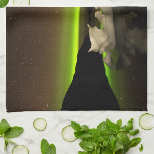 Iceberg Aurora Geschirrtuch (Gefaltet)