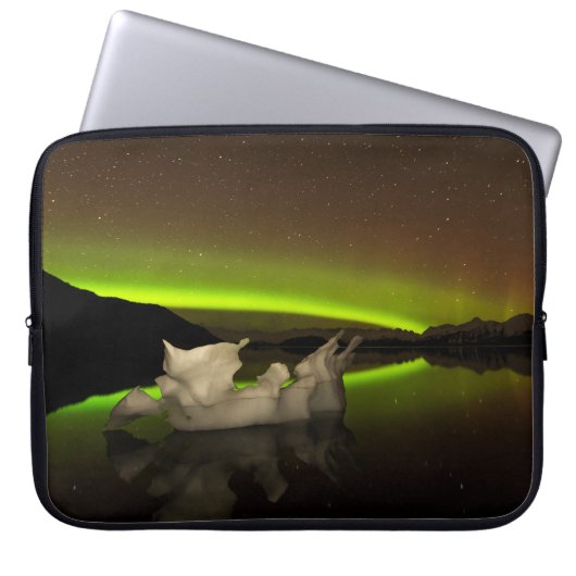 Iceberg Aurora Laptopschutzhülle (Vorderseite)