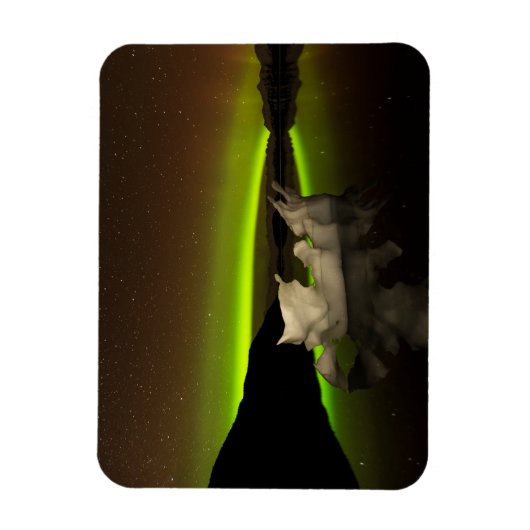 Iceberg Aurora Magnet (Vertikal)