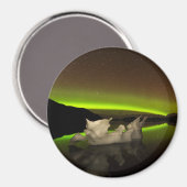 Iceberg Aurora Magnet (Vorderseite/Rückseite)