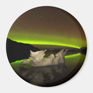 Iceberg Aurora Magnet