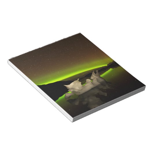 Iceberg Aurora Notizblock (angewinkelt)