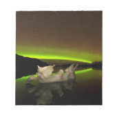 Iceberg Aurora Notizblock (Vorderseite)