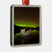 Iceberg Aurora Ornament Aus Metall (Rechts)