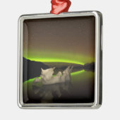 Iceberg Aurora Ornament Aus Metall (Links)