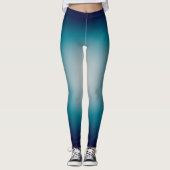 Iceberg-blaue Leggings (Vorderseite)