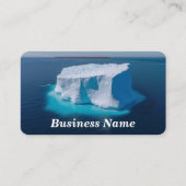 Iceberg "Clear Blue Water Business Card" Visitenkarte (Vorderseite)