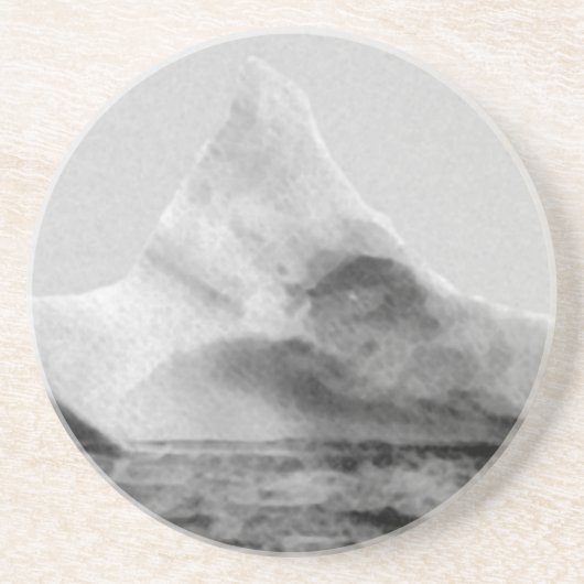 Iceberg, der die Titanic sank Getränkeuntersetzer (Vorne)