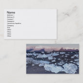 Iceberg-Formationen Visitenkarte (Vorne/Hinten)