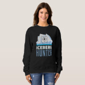 Iceberg Hunter Purify Water Vodka Maker Ice Hunti Sweatshirt (Vorne ganz)