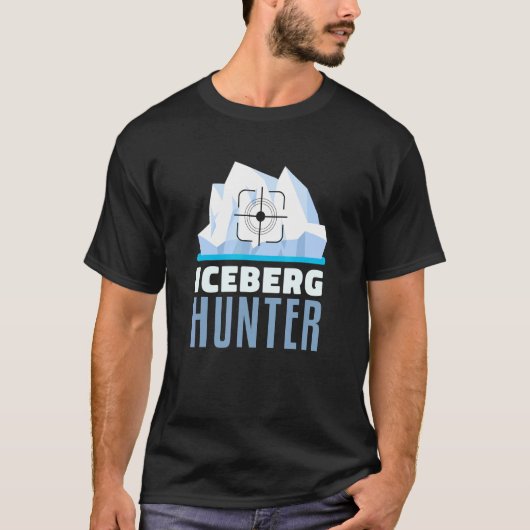 Iceberg Hunter Purify Water Vodka Maker Ice Hunti T-Shirt (Vorderseite)