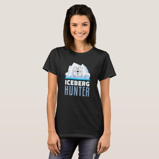 Iceberg Hunter Purify Water Vodka Maker Ice Hunti T-Shirt (Vorne ganz)