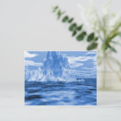 Iceberg Iceburg Postkarte (Stehend Vorderseite)