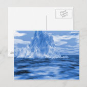 Iceberg Iceburg Postkarte (Vorne/Hinten)