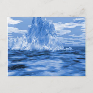 Iceberg Iceburg Postkarte