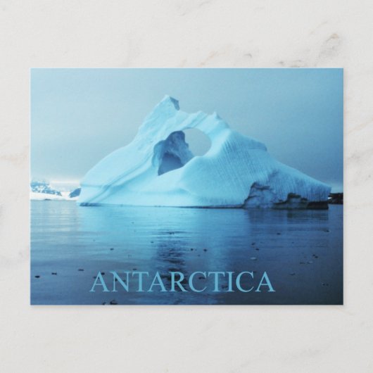 Iceberg in der Antarktis Postkarte (Vorderseite)