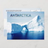 Iceberg in Gerlache Strait, Antarktis Postkarte (Vorne/Hinten)