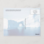 Iceberg in Gerlache Strait, Antarktis Postkarte (Rückseite)