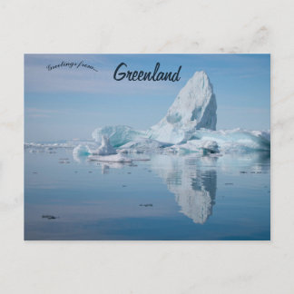 Iceberg in Ilulissat Greenland Postkarte