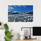 Iceberg Lagoon Poster (Heimbüro)
