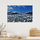 Iceberg Lagoon Poster (Küche)