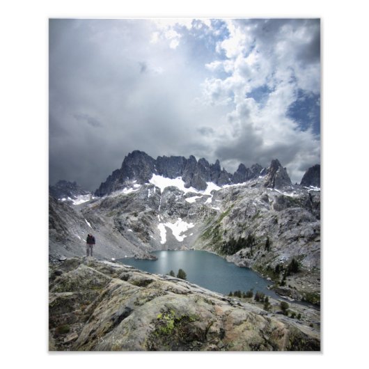 Iceberg Lake 2 - Ansel Adams Wilderness Fotodruck (Vorne)