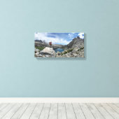 Iceberg Lake - Ansel Adams Wilderness - Sierra Leinwanddruck (Insitu (Holzboden))