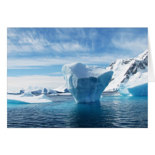 Iceberg Landschaft der Antarktis (Vorderseite (Horizontal))