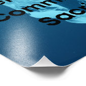 Iceberg, motivierend Inspiration Fotodruck (Ecke)