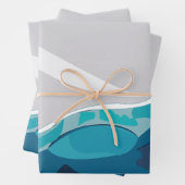 Iceberg Ocean Landscape Geschenkpapier Set (Beispiel)