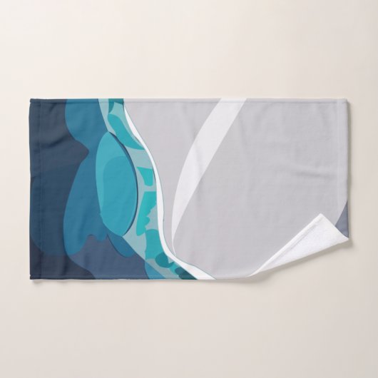 Iceberg Ocean Landscape Handtuch (Handtuch)