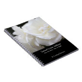 Iceberg-Rose Notizblock (Rechte Seite)