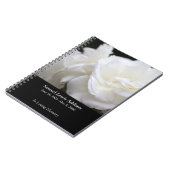 Iceberg-Rose Notizblock (Linke Seite)