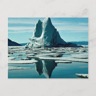 Iceberg, Slidre Fiord, Eureka Weather Station, NWT Postkarte