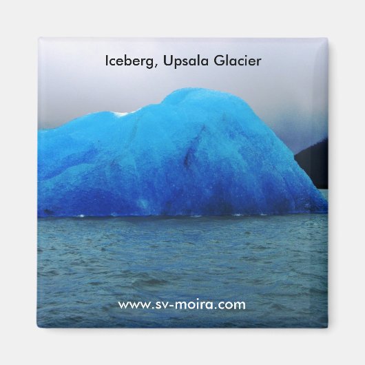 Iceberg, Upsala Glacier, Lago Argentina Magnet (Vorne)
