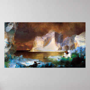 Iceberg von Frederic Edwin Church Poster
