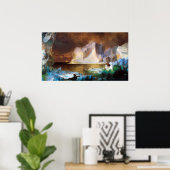 Iceberg von Frederic Edwin Church Poster (Heimbüro)