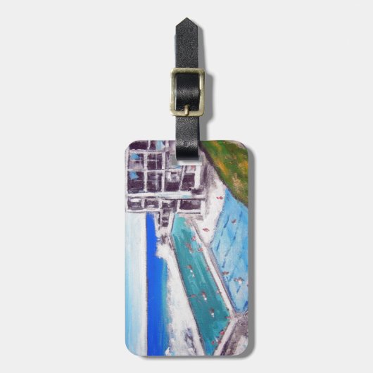 Icebergs Bondi Gepäckanhänger (Vorderseite vertikal)