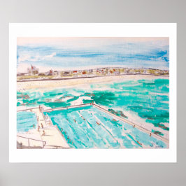 Icebergs-Bondi Poster