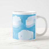Icebergs Jumbo-Tasse (Rechts)