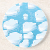 Icebergs Untersetzer (Vorne)
