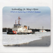 Icebreaking St. Mary's River Mousepad (Vorne)