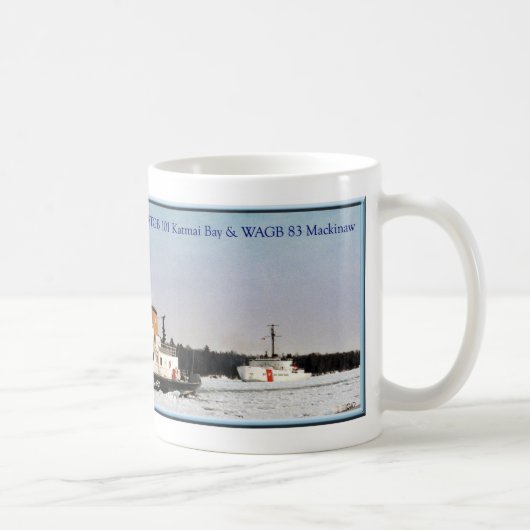 Icebreaking St. Mary's River Tasse (Rechts)