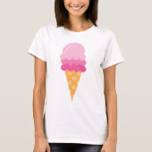 ICECREAM CONE T - SHIRT (Vorderseite)