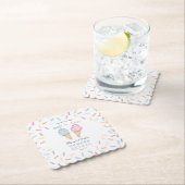 Icecream Gender Reveal Untersetzer (Vor Ort)