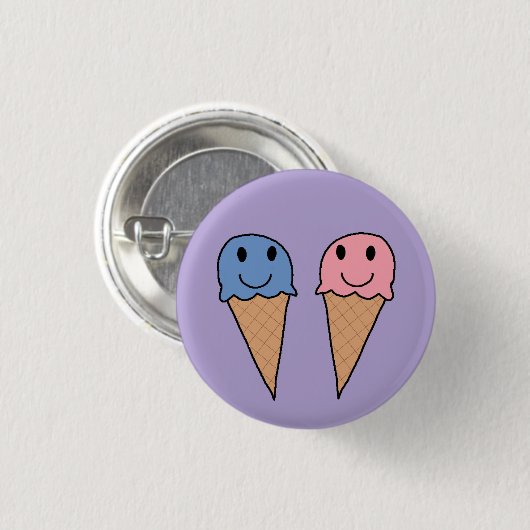 Icecreams 5 button (Vorne & Hinten)