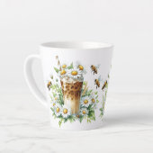 Iced Coffee and Bees Milchtasse (Linke Ecke)